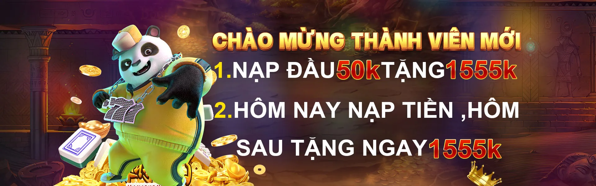 Banner chương trình hoàn trả nạp tiền hàng ngày tại 789p Casino
